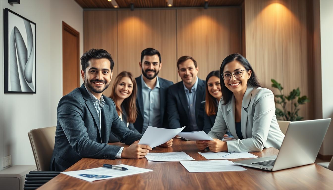 Business contract documents